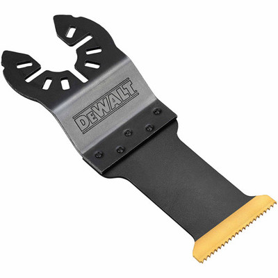 DeWalt DWA4209 Titanium Nitride Coating Metal Universal Oscillating Tool Blade DeWalt DWA4209 Titanium Nitride Coating Metal Universal Oscillating Tool Blade