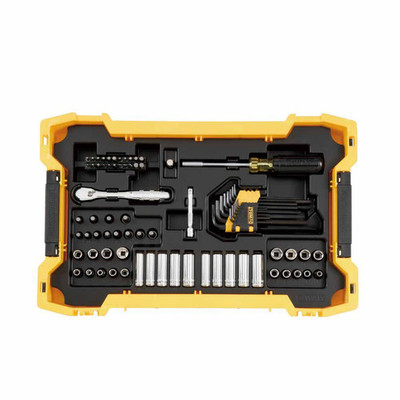 DeWalt DWMT45402 131pc 1/4" & 3/8" Mech Tool Set + TS Tray & Lid DeWalt DWMT45402 131pc 1/4" & 3/8" Mech Tool Set + TS Tray & Lid