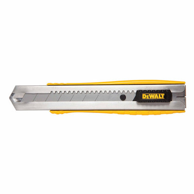DeWalt DWHT10045 25mm Single Blade Snap-Off Knife DeWalt DWHT10045 25mm Single Blade Snap-Off Knife
