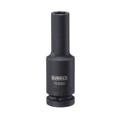 DeWalt DWMT17212B 1-5/8" x 1/2" Drive 6 Point Impact Deep Socket