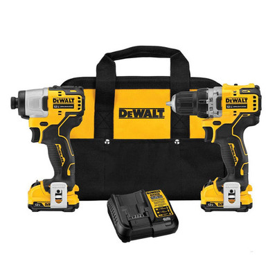 DeWalt DCK221F2 XTREME 12V MAX Brushless Cordless Drill & Impact Driver Kit DeWalt DCK221F2 XTREME 12V MAX Brushless Cordless Drill & Impact Driver Kit