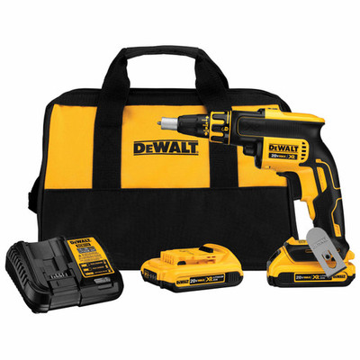 DeWalt DCF620D2 20V MAX XR Li-Ion Brushless Drywall Screwgun Kit DeWalt DCF620D2 20V MAX XR Li-Ion Brushless Drywall Screwgun Kit