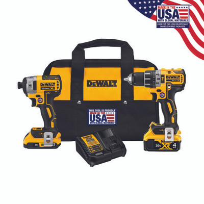 DeWalt DCK287D1M1 20V MAX XR Li-ion 2-TOOL Combo Kit DeWalt DCK287D1M1 20V MAX XR Li-ion 2-TOOL Combo Kit
