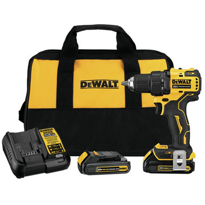 DeWalt DCD708C2 ATOMIC 20V MAX* Brushless Compact Drill/Driver Kit DeWalt DCD708C2 ATOMIC 20V MAX* Brushless Compact Drill/Driver Kit