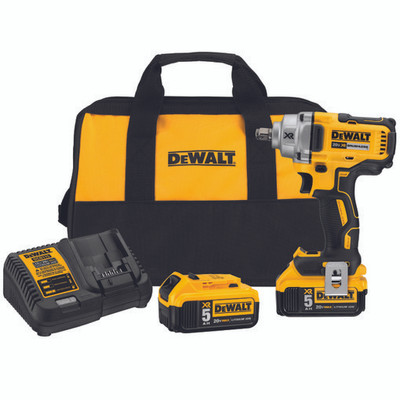 DeWalt DCF894HP2 20V Mid-Range Cordless Impact Wrench with Hog Ring Anvil Kit DeWalt DCF894HP2 20V Mid-Range Cordless Impact Wrench with Hog Ring Anvil Kit