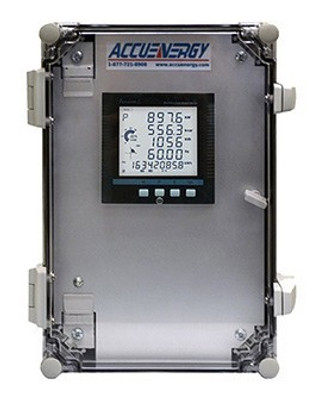 Accuenergy 9104X-IIR-RCT-P1 Pre-Wired Panel Enclosure with Data Logging, Rogowski Coil CT input, 415 Vac/300 Vdc