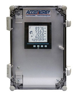 Accuenergy 9104X-IIR-RCT-P3-WEB-PUSH Pre-Wired Panel Enclosure with Data Logging, WEB-PUSH module, Rogowski Coil CT input, 480 Vac