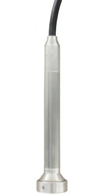 Dwyer FBLT-2SC-IVPF-35-60 Flush Tip Submersible Level Transmitter, 60' Polyurethane Cable, 35 ft wc