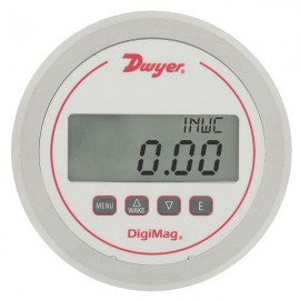 Dwyer DM-1110 DigiMag Differential Pressure & Flow Gauge (0-25"w.c.)