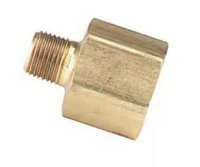 Dwyer A-349 Brass Reducer, 1/4" FNPT to 1/8" MNPT