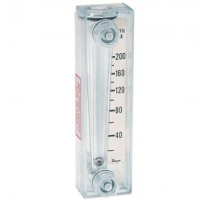 Dwyer MMF-2-TMV Flow Meter, Mini-Master, 0.2/2 SCFH Air