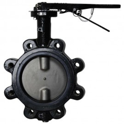 Dwyer WE20-GHD00-LE Manual Lug Style Butterfly Valve (8") with EPDM Liner