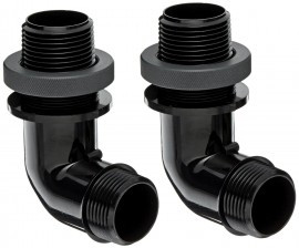 Dwyer A-801 Panel Mount Kit, Polysulfone Fittings