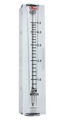 Dwyer VFB-60-EC-SS Flow Meter, 4" Scale, 100-1000 CC/Min Air, End Connection/SS Wetted Dwyer VFB-60-EC-SS Flow Meter, 4" Scale, 100-1000 CC/Min Air, End Connection/SS Wetted