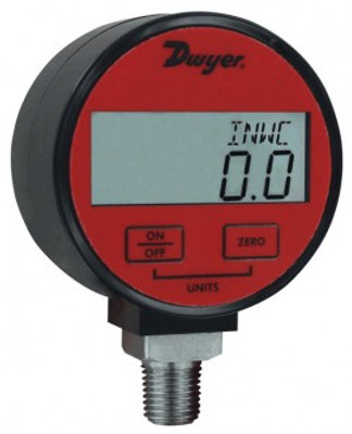 Dwyer DPGA-07 Digital Pressure Gauge for Air/Gas with 1% Accuracy, 0 to 50 psi Dwyer DPGA-07 Digital Pressure Gauge for Air/Gas with 1% Accuracy, 0 to 50 psi