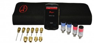 Dwyer 490W-6-HKIT-NIST Hydronic Differential Pressure Manometer with Wireless Sensors,   includes Traceable Certificate