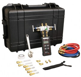 Dwyer 490A-6-HKIT Wet/Wet Manometer with Hydronic Meter Kit (0-200 PSI)