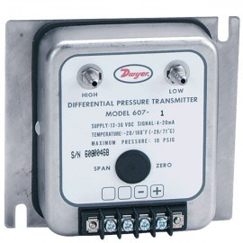 Dwyer 607-7 Differential Pressure Transmitter (0-5.0"w.c.),