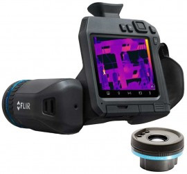 FLIR T840-24-14 High-Performance Thermal Imaging Camera with 14° and 24° lenses, 464 x 348