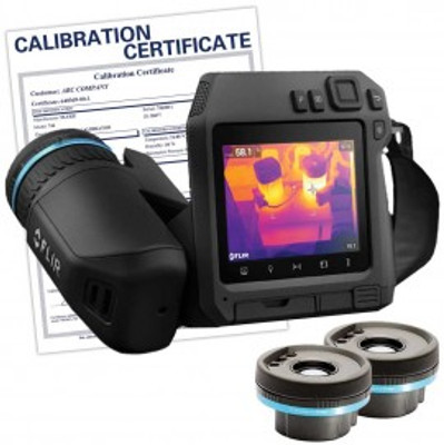 FLIR T530-24-14-42-NIST Professional Thermal Imaging Camera with 24°, 14°, and 42° lenses, 320 x 240, includes Traceable Certificate FLIR T530-24-14-42-NIST Professional Thermal Imaging Camera with 24°, 14°, and 42° lenses, 320 x 240, includes Traceable Certificate