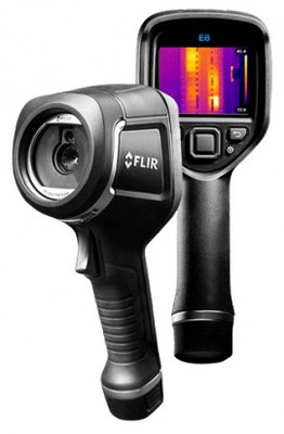FLIR E8-XT Thermal Imaging Camera with MSX and Wi-Fi, 320 x 240, -4 to 1022°F FLIR E8-XT Thermal Imaging Camera with MSX and Wi-Fi, 320 x 240, -4 to 1022°F