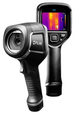 FLIR E4 Thermal Imaging Camera with MSX and Wi-Fi, 80 x 60, -4 to 482°F FLIR E4 Thermal Imaging Camera with MSX and Wi-Fi, 80 x 60, -4 to 482°F
