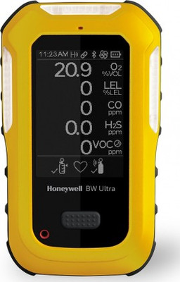Honeywell BW Ultra Multi-Gas Detector, O2, LEL, H2S, CO and VOCs