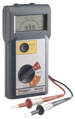 Megger MIT200-EN 500 V Insulation Tester Megger MIT200-EN 500 V Insulation Tester