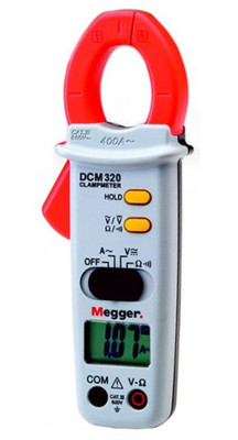Megger DCM320-EN (1000-304) AC Digital Clamp Meter 400A 600V Megger DCM320-EN (1000-304) AC Digital Clamp Meter 400A 600V