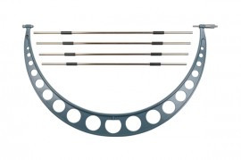 Mitutoyo 104-147A Outside Micrometer Interchangeable Anvil, 800 to 900 mm