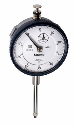 Mitutoyo 2109A-10 Series 2 Dial Indicator, 0 to 1 mm, metric Mitutoyo 2109A-10 Series 2 Dial Indicator, 0 to 1 mm, metric
