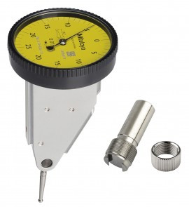 Mitutoyo 513-456-10E Lever-Type Basic Set Dial Test Indicator, 0.5 mm, 0.01 mm graduations