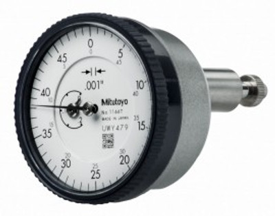 Mitutoyo 1166A Series 1 Back-Plunger Dial Indicator, 0.2" Mitutoyo 1166A Series 1 Back-Plunger Dial Indicator, 0.2"