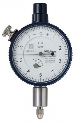 Mitutoyo 1803A-10 Series 1 Compact Dial Indicator, 0.025", 0.0001" graduation Mitutoyo 1803A-10 Series 1 Compact Dial Indicator, 0.025", 0.0001" graduation