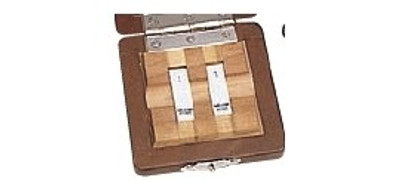 Mitutoyo 516-831-26 Metric Gauge Block Rectangular Ceramic Set, 2, grade AS-1
