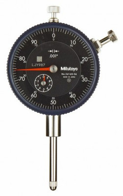 Mitutoyo 2416A Standard Type Dial Indicator, 0 to 1", lug back Mitutoyo 2416A Standard Type Dial Indicator, 0 to 1", lug back