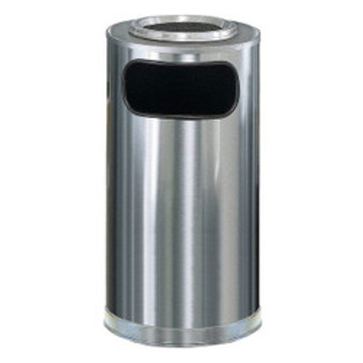 Rubbermaid FGSO16SUSSSGL Ash/Trash Receptacle Rubbermaid FGSO16SUSSSGL Ash/Trash Receptacle