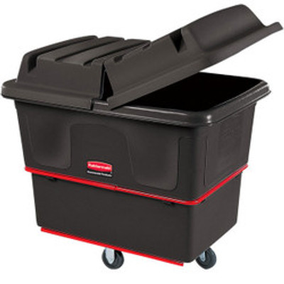 Rubbermaid FG471600BLA Utility Truck, Heavy-Duty with 5" dia (12.7 cm) Casters