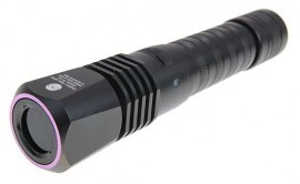 Spectroline NDT IDX-100 Nano 365 Rechargeable LED UV-A Flashlight, 1200 ?W/cm2, 7.5"