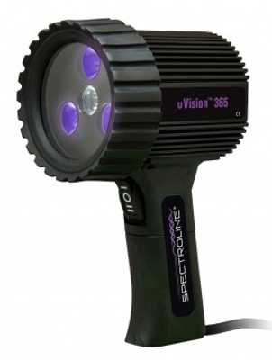 Spectroline NDT UV-365EH uVision 365 Standard Series Inspection Lamp, Fanless, 8' Cable Spectroline NDT UV-365EH uVision 365 Standard Series Inspection Lamp, Fanless, 8' Cable