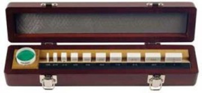 Mitutoyo 516-222-26 Imperial Gauge Block Square Ceramic Set, 0 grade