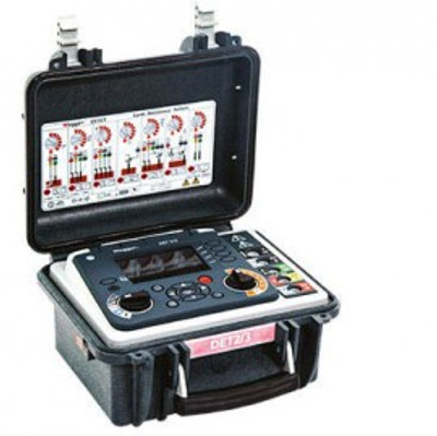 Megger DET2/3-ETK-50M Advanced Earth-Ground Tester Kit with 50M Reel Kit Megger DET2/3-ETK-50M Advanced Earth-Ground Tester Kit with 50M Reel Kit