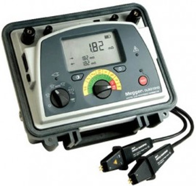 Megger DLRO10HD-NLS Dual-Power Digital Low Resistant Ohmmeter, 10A, No Lead Set Megger DLRO10HD-NLS Dual-Power Digital Low Resistant Ohmmeter, 10A, No Lead Set
