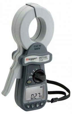 Megger DET24C Clamp-On Ground Tester, 0.05 to 1500 ? Megger DET24C Clamp-On Ground Tester, 0.05 to 1500 ?