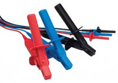 Megger 1002-643 Test Lead Set with Medium Insulated Clips, 10 Meters Megger 1002-643 Test Lead Set with Medium Insulated Clips, 10 Meters