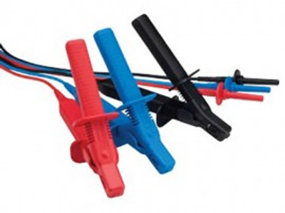 Megger 1005-263 HV Test Lead Set, 10m, 15kV, Medium Insulated Clips, Set of 3 Megger 1005-263 HV Test Lead Set, 10m, 15kV, Medium Insulated Clips, Set of 3