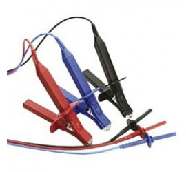 Megger 1002-641 Test Lead Set with Medium Insulated Clips, 5 Meters