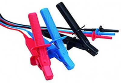 Megger 1002-534 Large Test Clips, 10 kV Insulated, 10 ft. Megger 1002-534 Large Test Clips, 10 kV Insulated, 10 ft.