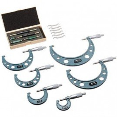 Mitutoyo 103-906 Outside Micrometer Economy Design Set, 6 To 12€š¬ Mitutoyo 103-906 Outside Micrometer Economy Design Set, 6 To 12€š¬