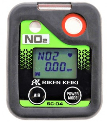 RKI SC-04 NO2 Single Gas Monitor, 0 to 20 ppm, alkaline batteries RKI SC-04 NO2 Single Gas Monitor, 0 to 20 ppm, alkaline batteries